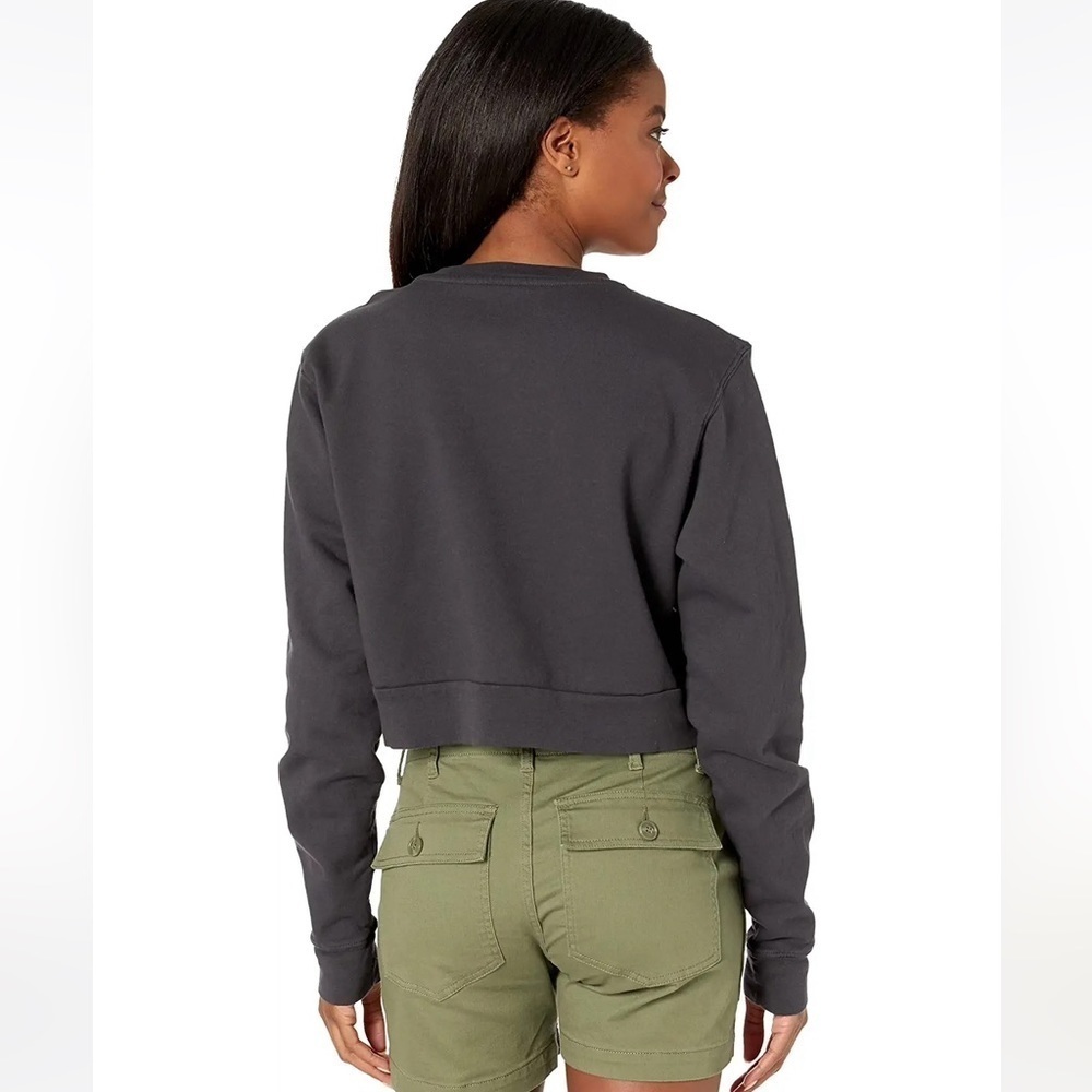 Parks Project Peace in The Parks Cropped Crew Neck, Dark Grey, 3XL, NWT - Picture 2 of 7